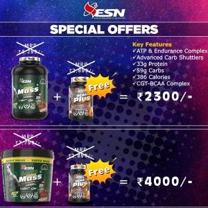 ESN ISO Whey Protein Isolate – 5 LBS (2.27 KG) / 2 LBS (0.91KG) | 26g Protein, Zero Fat & Sugar | Fast Absorption, Lean Muscle & Rapid Recovery