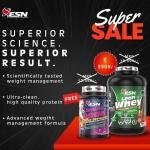 ESN Lean Whey Protein Powder 1.5 KG – Fat Burning Whey with L-Carnitine, Green Tea & Probiotics | Advanced Weight Loss & Lean Muscle Gainer (Chocolate Flavor)