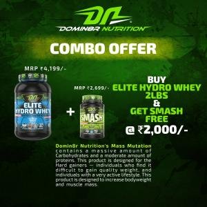 Domin8r Nutrition Elite Hydro Whey Protein Powder | 2 LBS (908g) | Fast-Digesting Hydrolyzed Whey for Lean Muscle Growth & Recovery